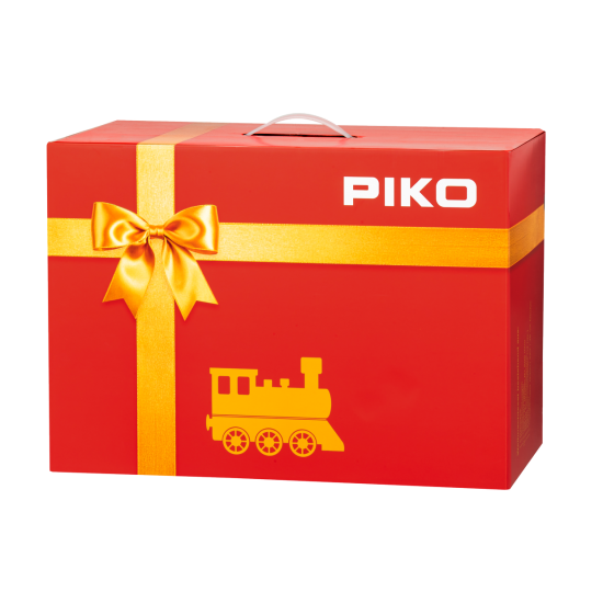 Piko 02412 , G-Scale – Świąteczny Zestaw Kolejowy BR 80 (Limited Xmas Set) , skala G